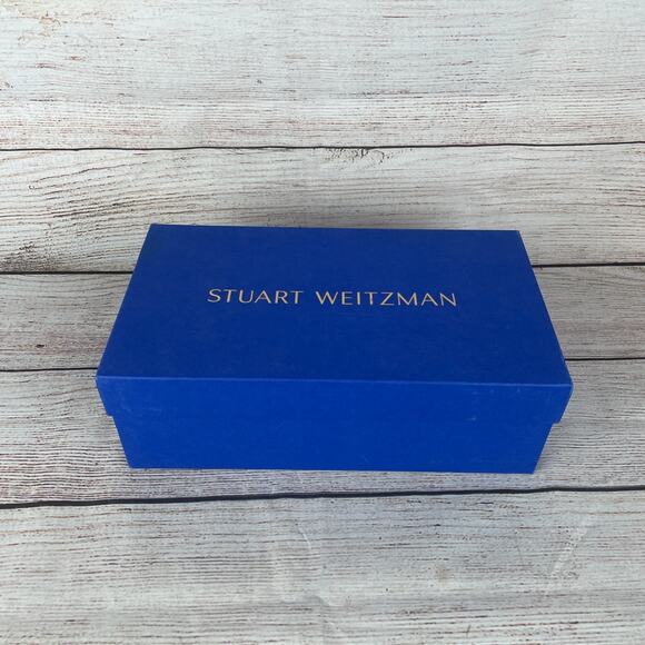 Stuart Weitzman Miami 50 Womens Sz EU 40.5 US 10B Wedge Slides Black Patent - Picture 3 of 12